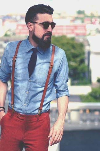 5 Trendy Pants to Wear With Suspenders - JJ Suspende