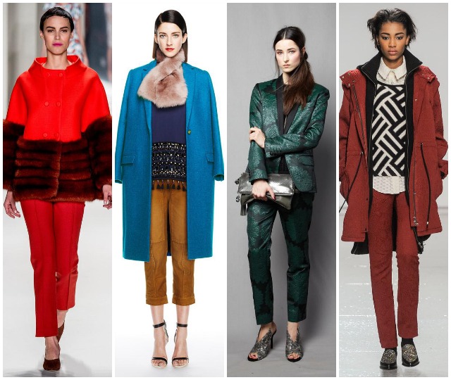 Fall 2014 Fashion Week Trends: Jewel Tone Jeans | Sydne Sty