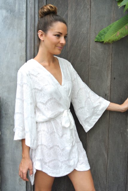 Kimono Sleeve Dress Ideas – thelatestfashiontrends.c
