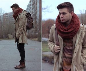 Men Outfits With Knitted Scarves 23 Men Outfits With Knitted .