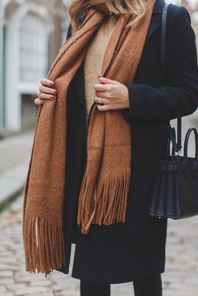 Find Out Where To Get The Scarf | Fashion, Winter fashion, Cloth