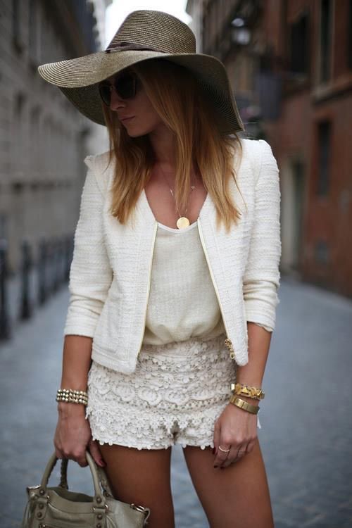 26 Stunning Outfit Ideas With Lace Shorts - Outfit Ideas HQ .