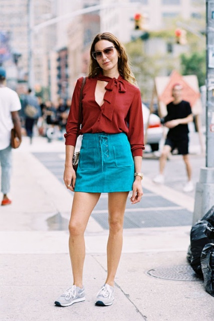 20 Cool Lace Up Skirt Outfits To Repeat - Styleohol