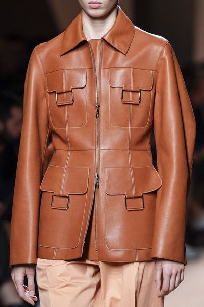 Hermès at Paris Fashion Week Spring 2020 | Leather jackets women .