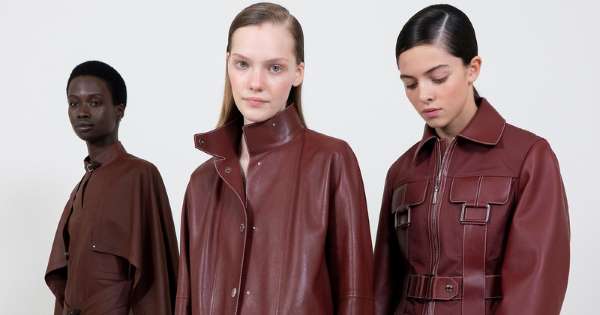 The leather jacket is so simple and chic to wear in spring | Web24 .