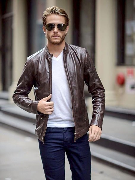 How to Wear a Leather Jacket With Style- The Trend Spott