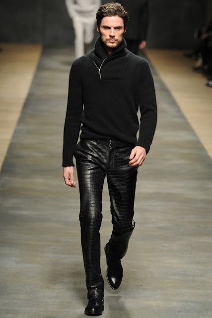 leather pants for men fashion | Mens fashion edgy, Mens leather .