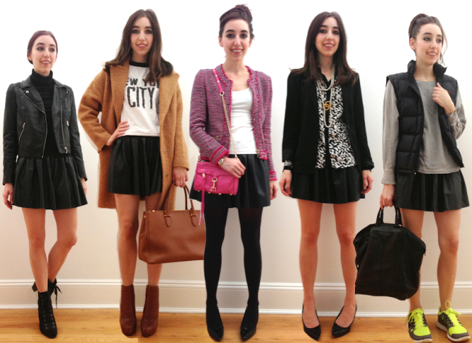 How to Wear a Leather Skirt: 5 Styles to Try | StyleCast