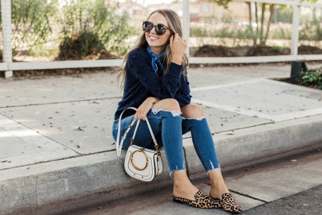Outfits With Leopard Mules – thelatestfashiontrends.c