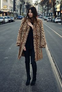 Style Guide: How to wear the animal print coat this winter .