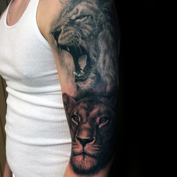 Top 51 Realistic Lion Tattoo Ideas - [2020 Inspiration Guide .