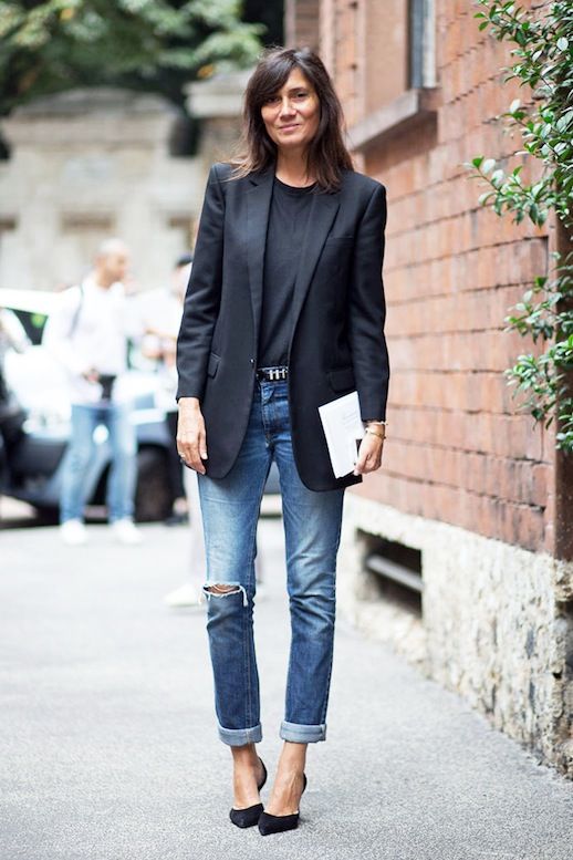 An Editor-Approved Way To Wear A Black Blazer For Spring (Le .