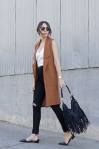 How to wear long vests | | Just Trendy Gir