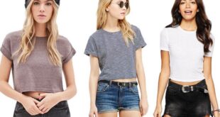 Loose Crop Top Outfits - thelatestfashiontrends.com | Crop top .