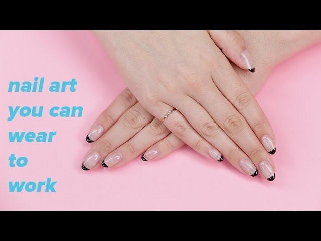 Nail Art You Can Wear at Work! | Beauty Junkie - YouTu