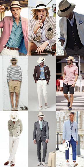 Men's Panama Hat Outfit Inspiration Lookbook | Hat outfits summer .