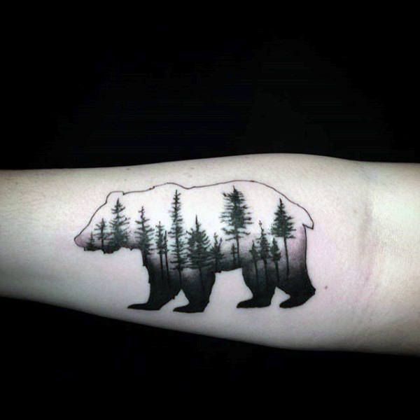80 California Bear Tattoo Designs For Men - Grizzly Ink Ideas .