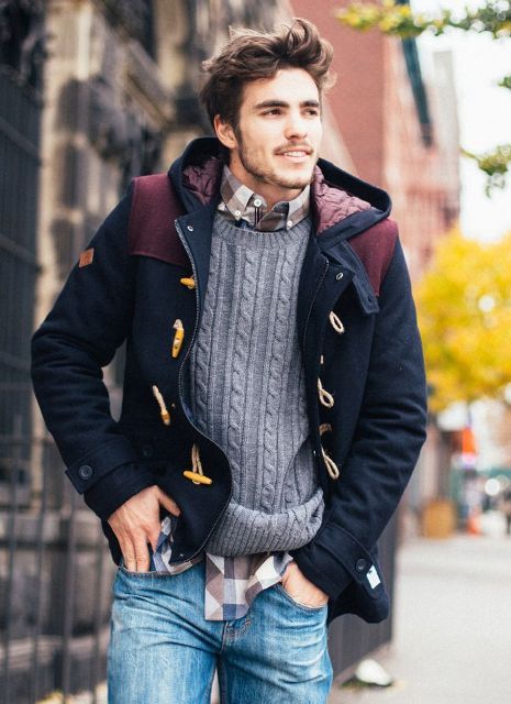Pin by Jota on Jeans and sweaters | Sweater outfits men, Stylish .