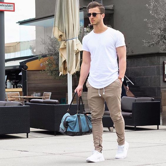 Joggers 101 | Mens joggers outfit, Summer outfits men, Mens outfi
