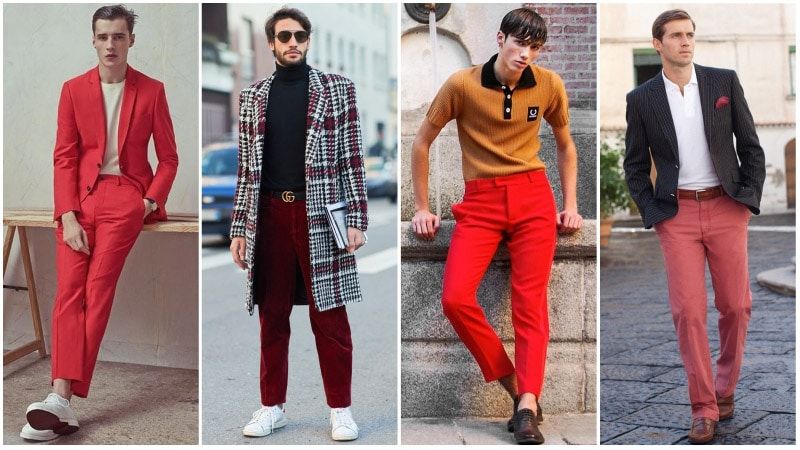 How to Rock Men's Red Pants (And Look Cool Doing It) | Red pants .
