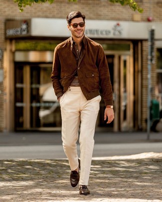 Suede Jacket with Shirt Outfits For Men (117 ideas & outfits .