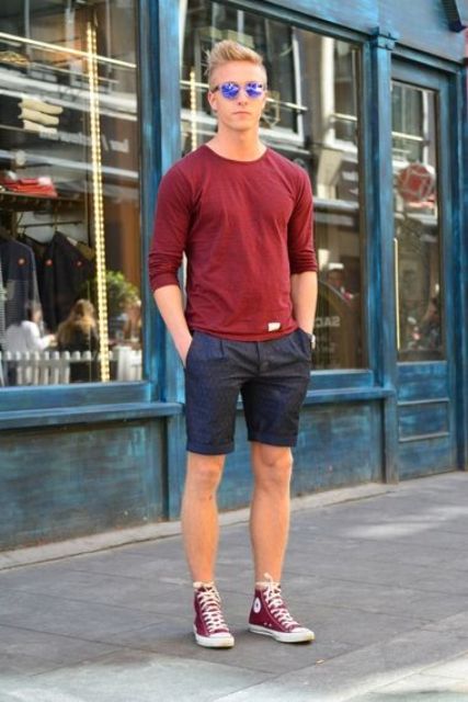 24 Stylish Men Summer Outifts With Converse Sneakers - Styleohol