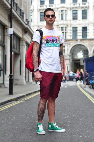 Men Summer Outifts With Converse Sneakers – thelatestfashiontrends.c