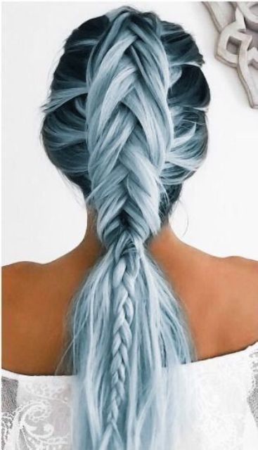 20 Mermaid Blue Hair Ideas And Shades - Styleohol