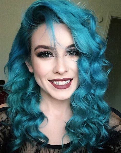 16 Top Mermaid Blue Hair Ideas 2018 Trend | Turquoise hair, Hair .