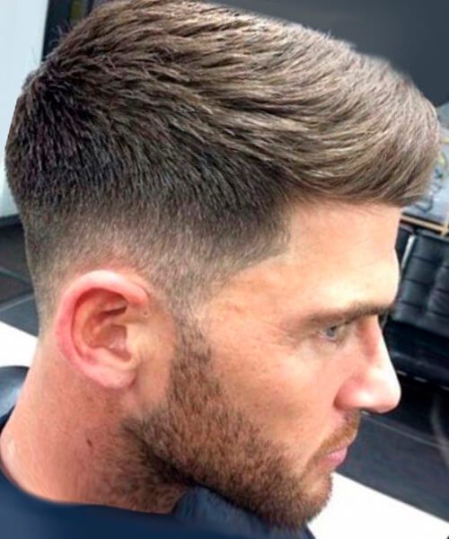 Mid-high fade haircutpsd for men | Mid fade haircut, High fade .