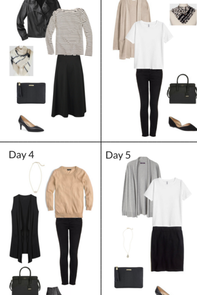 7 Days of Outfits (French Minimalist Fall Edition) in 2020 .