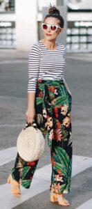 mixing prints summer outfit | Mixed prints outfit, Pattern mixing .