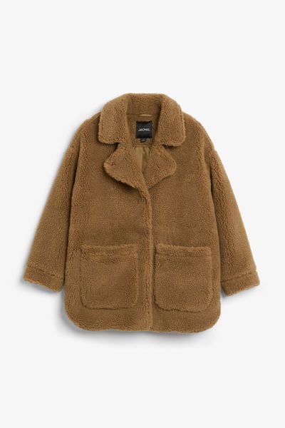 Scandinavian clothing brands top 10 | Faux shearling coat, Borg .