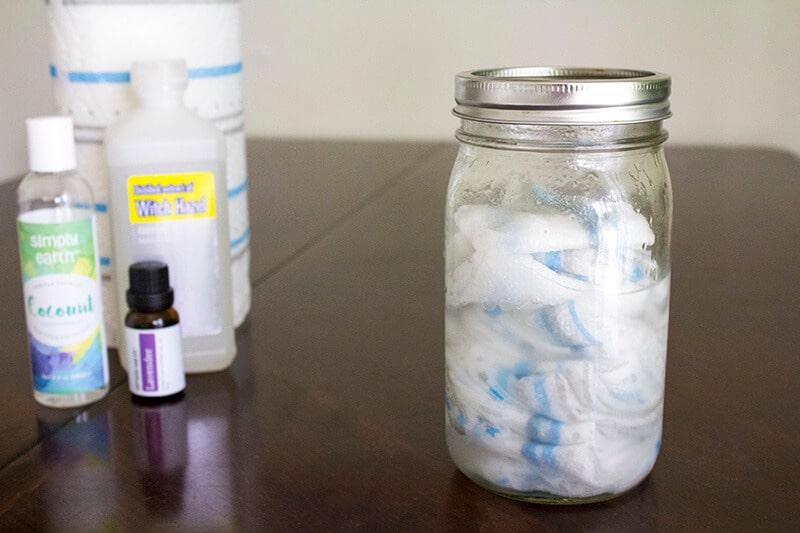 Homemade Makeup Remover Wipes ⋆ Homemade for El