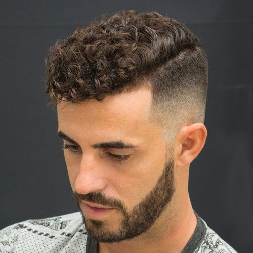 27 Cool Short Sides Long Top Haircuts For Men (2020 Guide) | Curly .