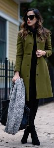 Olive Green Coat Ideas For Fall – thelatestfashiontrends.com in .