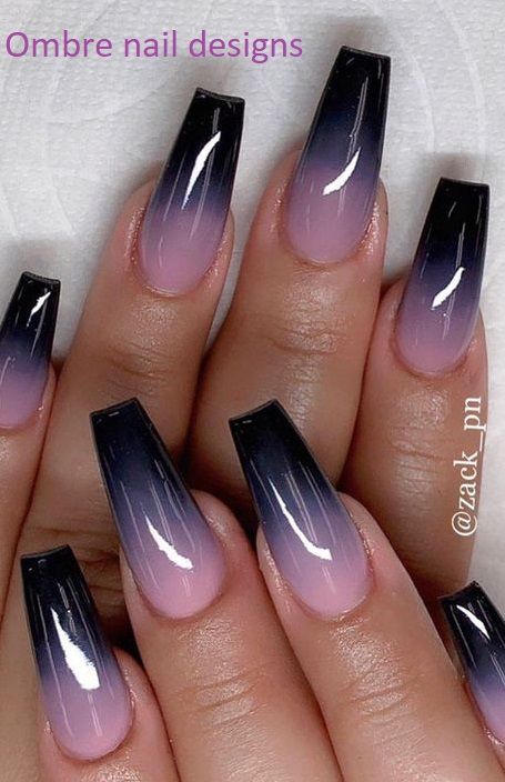 45 Unique Design Ideas to Make Ombre Nails For Your Summer .