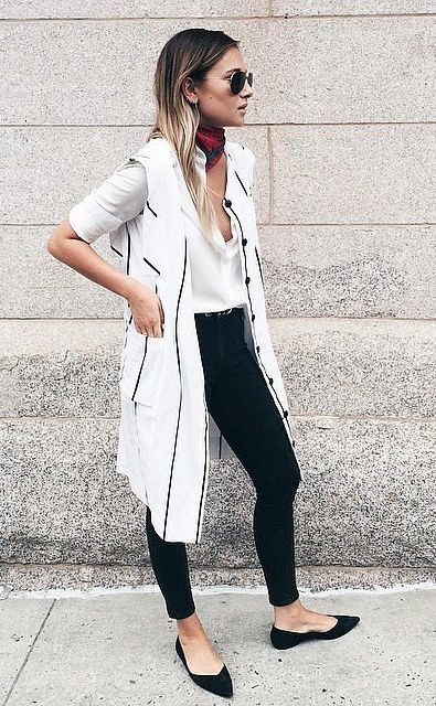Outfits With Striped Vests – thelatestfashiontrends.c