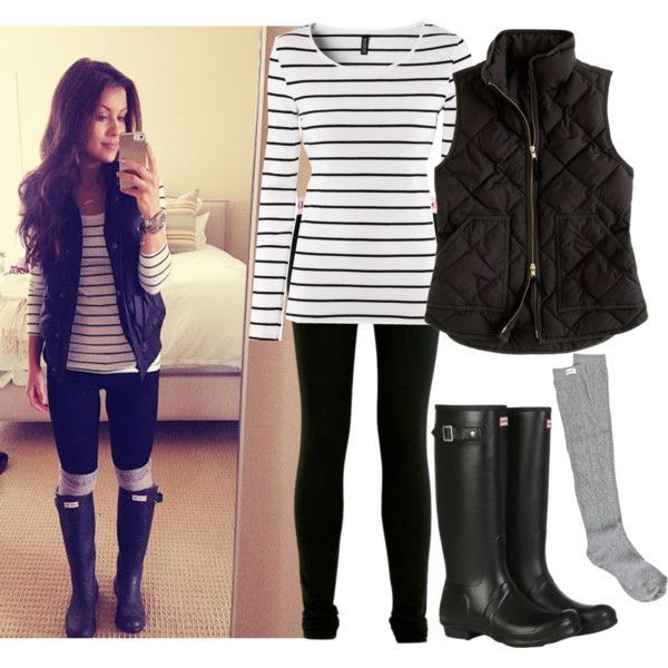 Outfits With Striped Vests 20 Cozy Combinations For Cold Days .