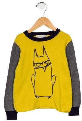 Stella McCartney Boys' Graphic Print Crew Neck Sweater #Sponsored .