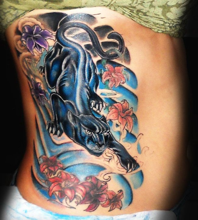 Tattoos on Girls | Panther tattoo, Leopard tattoos, Tatto