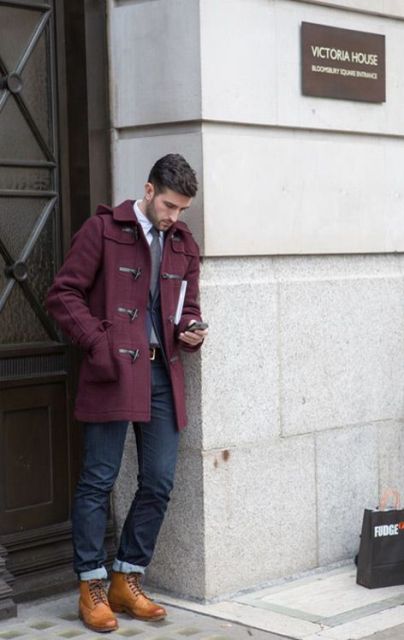 21 Excellent Duffle Coat Outfits For Men - Styleohol