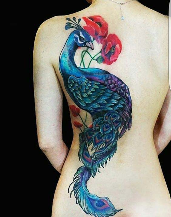 Peacock Tattoo Ideas For Ladies – thelatestfashiontrends.c
