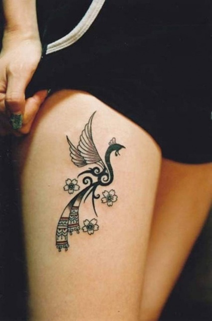 20 Stunning Peacock Tattoo Ideas For Ladies - Styleohol