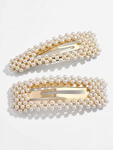 Amazon.com : KCHIES Pearl Hair Clips Gold for Women Girls .