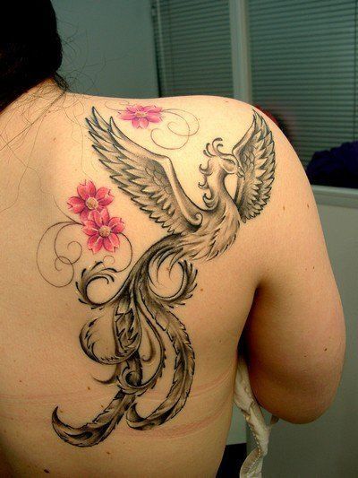 5 Most Beautiful Phoenix Tattoo Designs For Women | Phoenix tattoo .