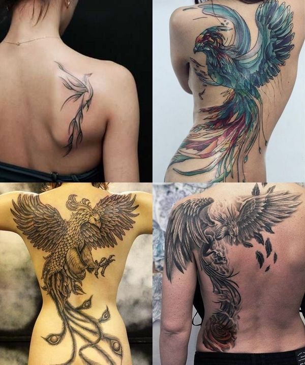 stunning phoenix back tattoo designs #phoenix #tattoo #meaning .
