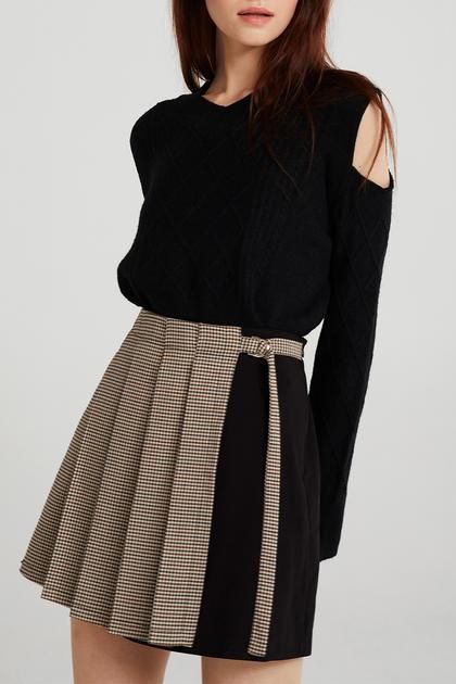 Kinley Pleated Wrap Skirt | Skirt fashion, Classy skirts, Fashi