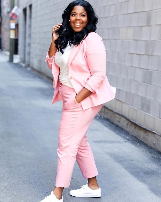 15 Plus Size Pantsuit Outfits You'll Want To Steal - Styleohol