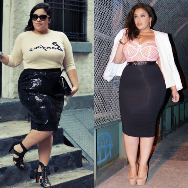 Plus Size Outfits With Pencil Skirts – thelatestfashiontrends.c